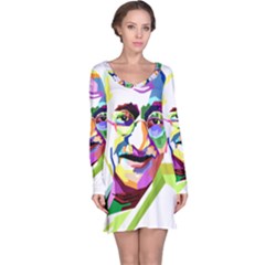 Ghandi Long Sleeve Nightdress by bhazkaragriz