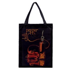  Food Chilli Classic Tote Bag by ArtByThree