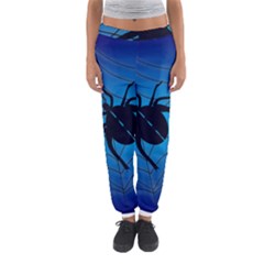 Spider On Web Women s Jogger Sweatpants by Amaryn4rt