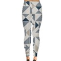 Geometric Triangle Modern Mosaic Leggings  View2