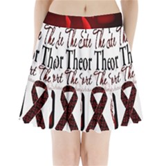 Sickle Cell Is Me Pleated Mini Skirt by shawnstestimony