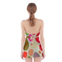 Pattern Design Abstract Shapes Halter Swimsuit Dress View2