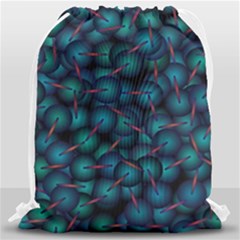 Background Abstract Textile Design Drawstring Bag (large) by Nexatart