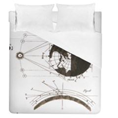 Planetary Equations Duvet Cover (queen Size) by MTNDesignco