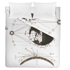 Planetary Equations Duvet Cover Double Side (queen Size) by MTNDesignco