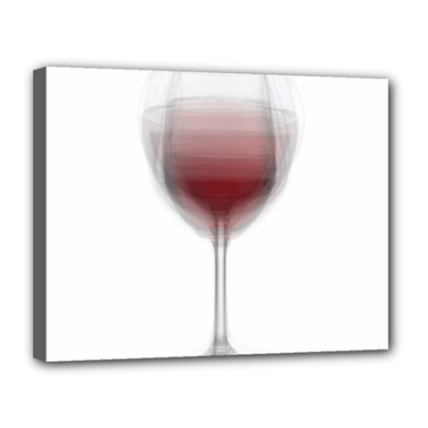 Wine Glass Steve Socha Canvas 14  X 11  by WineGlassOverlay