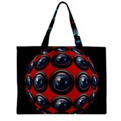 Camera Monitoring Security Zipper Mini Tote Bag by Nexatart