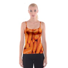 Carrots Vegetables Market Spaghetti Strap Top by Nexatart