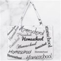 Homeschool Medium Zipper Tote Bag View1