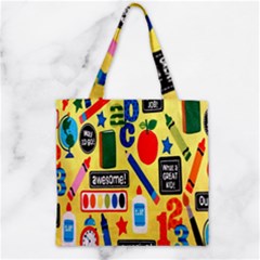 Fabric Cloth Textile Clothing Zipper Grocery Tote Bag by Nexatart