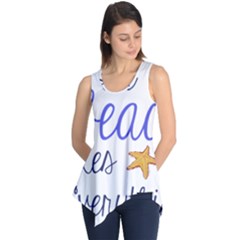 The Beach Fixes Everything Sleeveless Tunic by OneStopGiftShop