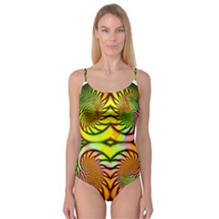 Fractals Ball About Abstract Camisole Leotard  by Nexatart