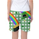 St. Patrick s day rainbow Women s Basketball Shorts View2