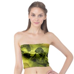 Olive Seamless Camouflage Pattern Tube Top by Nexatart