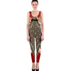 Star Wood Star Illuminated Onepiece Catsuit by Nexatart