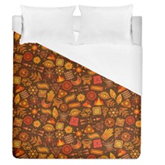 Pattern Background Ethnic Tribal Duvet Cover (queen Size)