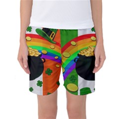 Pot Of Gold Women s Basketball Shorts by Valentinaart