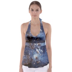 Large Magellanic Cloud Babydoll Tankini Top by SpaceShop