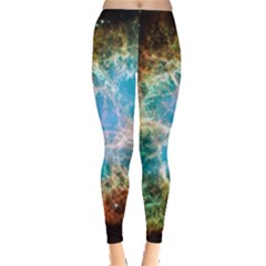 Crab Nebula Leggings  by SpaceShop