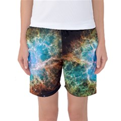 Crab Nebula Women s Basketball Shorts by SpaceShop