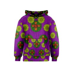 Buddha Blessings Fantasy Kids  Pullover Hoodie by pepitasart