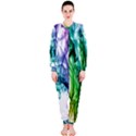 Colour Smoke Rainbow Color Design OnePiece Jumpsuit (Ladies)  View1