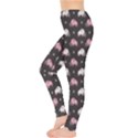 Pink Elephants Pattern Leggings View3