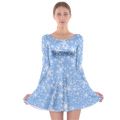 Frozen Xmas Long Sleeve Skater Dress by CoolDesigns