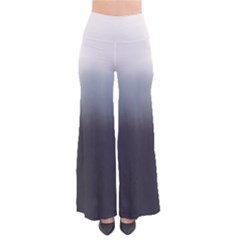 Black Gradient Tie Dye Palazzo Pants by CoolDesigns