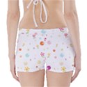 Flower Floral Star Balloon Bubble Boyleg Bikini Wrap Bottoms View2