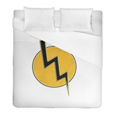 Lightning Bolt Duvet Cover (full/ Double Size) by linceazul