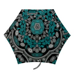 Geometric Arabesque Mini Folding Umbrellas by linceazul