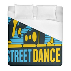 Street Dance R&b Music Duvet Cover (full/ Double Size) by Mariart