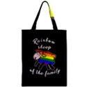 Rainbow sheep Zipper Classic Tote Bag View1