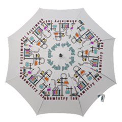 Chemistry Lab Hook Handle Umbrellas (medium) by Valentinaart