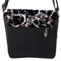 Skull pattern Flap Messenger Bag (S) View1