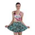 Abstract Aquatic Dream Mini Skirt View1