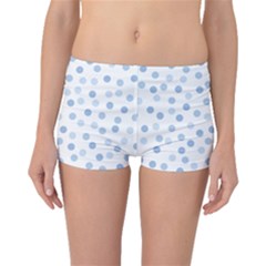 Bubble Balloon Circle Polka Blue Boyleg Bikini Bottoms by Mariart