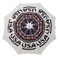 Usa Bowling  Straight Umbrellas by Valentinaart