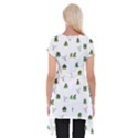 Cactus pattern Short Sleeve Side Drop Tunic View2