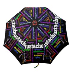 Mustache Folding Umbrellas by Mariart