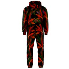 Bird Of Paradise Hooded Jumpsuit (men)  by Valentinaart