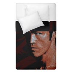 Bruce Lee Duvet Cover Double Side (single Size) by Valentinaart