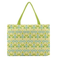 Simple Tribal Pattern Medium Zipper Tote Bag by berwies