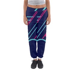 Flag Blue Orange Circle Polka Hole Space Women s Jogger Sweatpants by Mariart