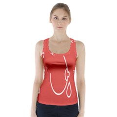 Caffeine And Breastfeeding Coffee Nursing Red Sign Racer Back Sports Top by Mariart