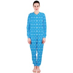 Simple Rectangular Pattern Onepiece Jumpsuit (ladies)  by berwies