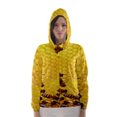 Sweden Honey Hooded Wind Breaker (women) by BangZart