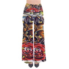 Flower Art Traditional Pants by BangZart