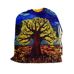 Tree Of Life Drawstring Pouches (xxl) by BangZart